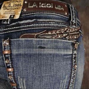 LA Idol Boot Cut Jeans